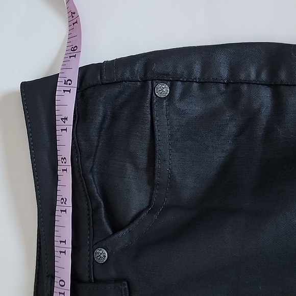 PRANA BLACK SHINY JEANS/  SIZE  4/27 - Picture 7 of 11